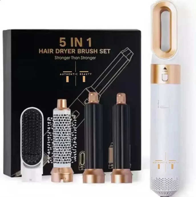 5 in 1 Hair Styler with packaging