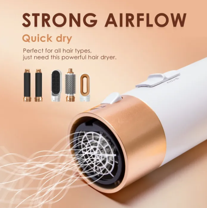 5 in 1 Hair Styler Strong Air Flow