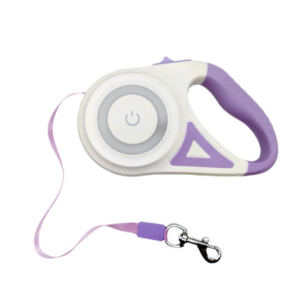 Automatic Retractable Pet Leash Fantasy Purple