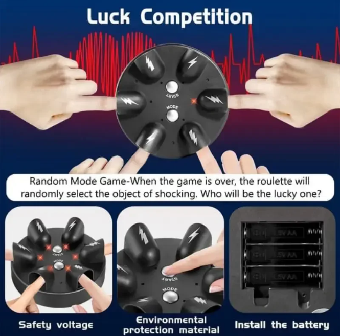 Electric Finger Shock Luck Competition